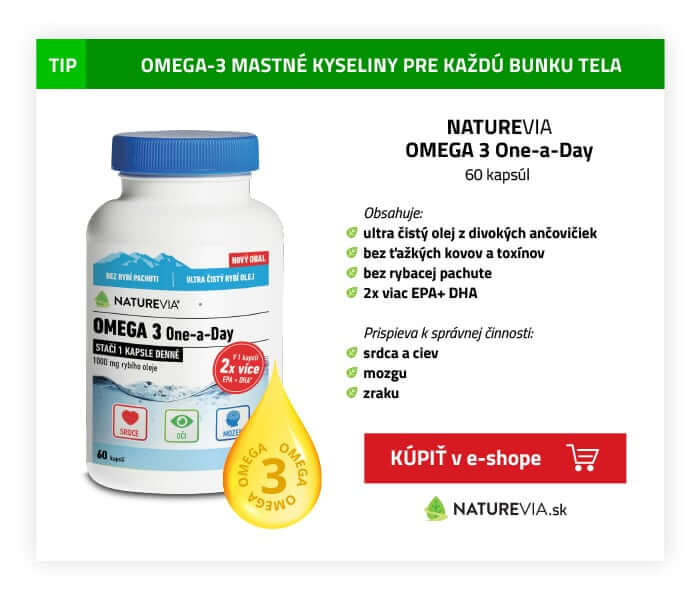 NATUREVIA OMEGA 3 One a day 1000mg 60cps