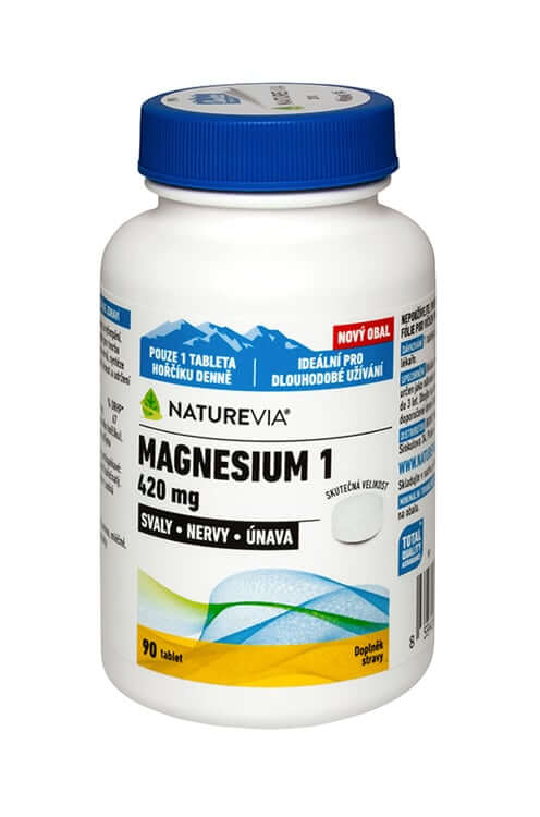 NATUREVIA MAGNESIUM OXIDE 420 mg / 90 tbl