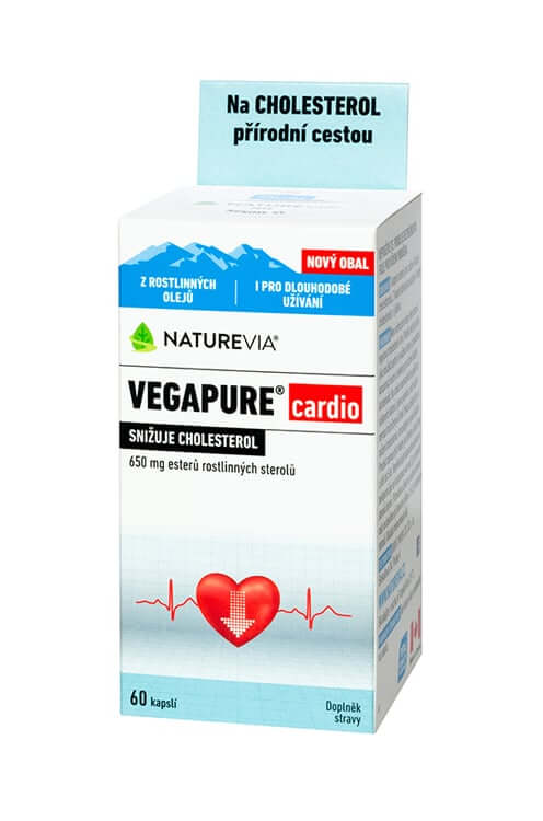 NATUREVIA VEGAPURE cardio 650 mg / 60cps
