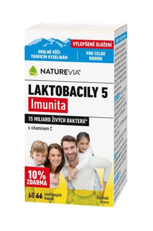 NATUREVIA LAKTOBACILY "5" IMUNITA/ 60+6 cps