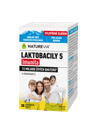 LAKTOBACILY "5" Imunita (30 cps)