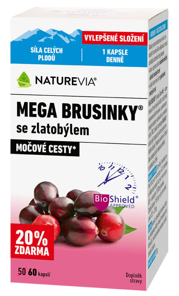 MEGA BRUSNICE SO ZLATOBYĽOU OBYČAJNOU