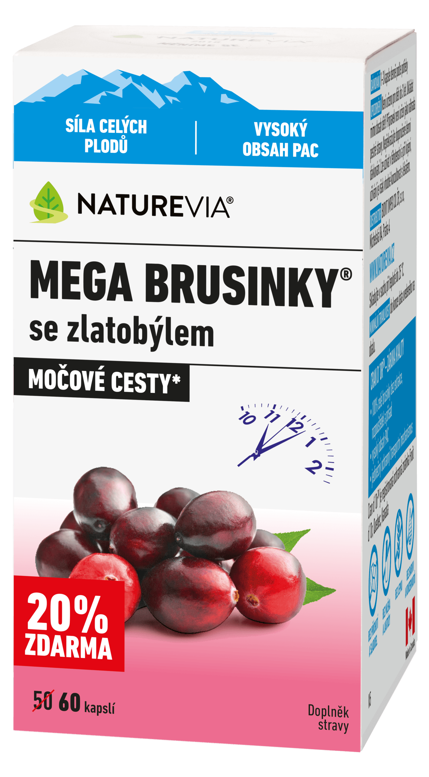 MEGA BRUSNICE + Zlatobyľ (50+10 cps)