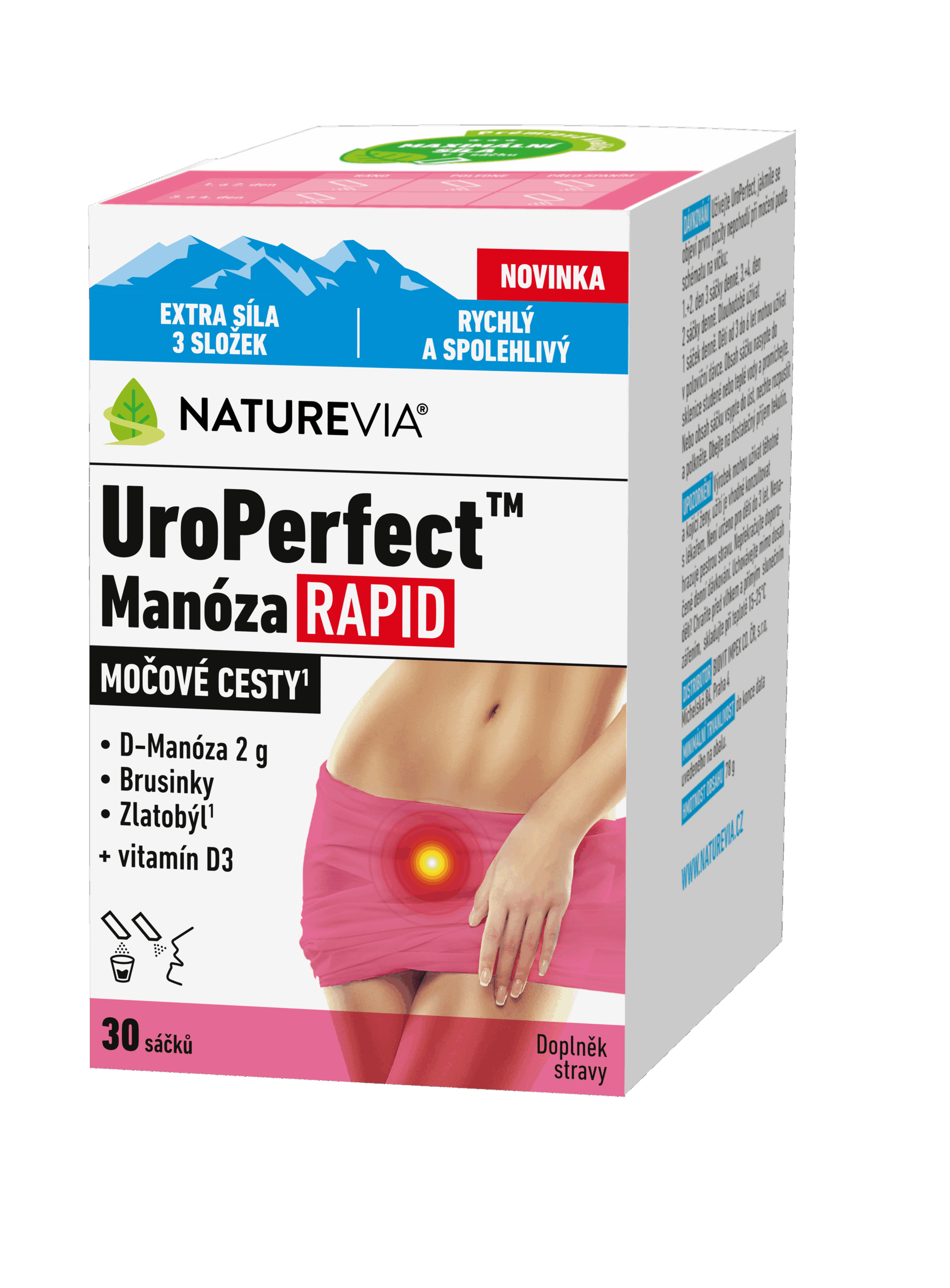 UroPerfect Manóza RAPID Inov. (30 vreciek)